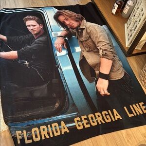 Florida Georgia Line blanket